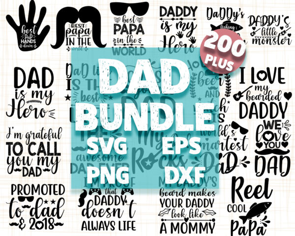 Dad bundle SVG