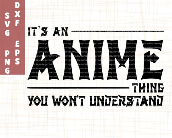 It's an anime thing SVG
